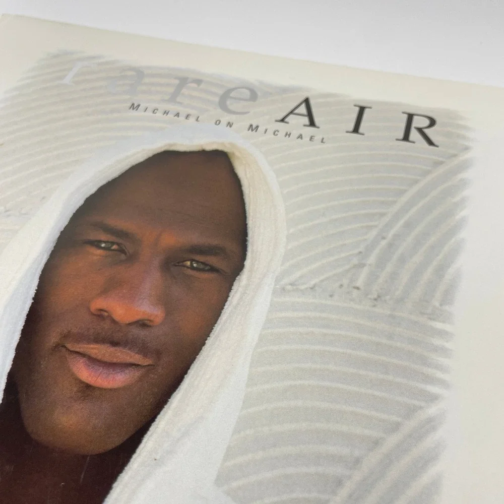 Rare Air Michael on Michael Jordan 1993 First Edition Book Walter Iooss Jr NBA